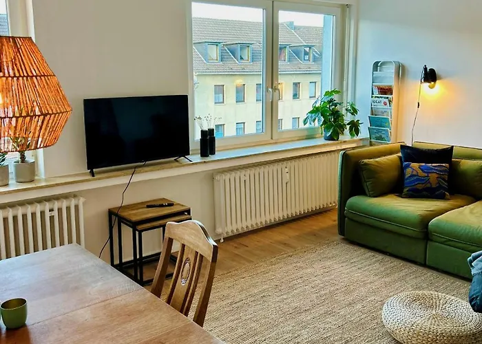 Feelslikehome - Wunderschoene Und Zentrale Mit Balkon&parkplatz * 波鸿